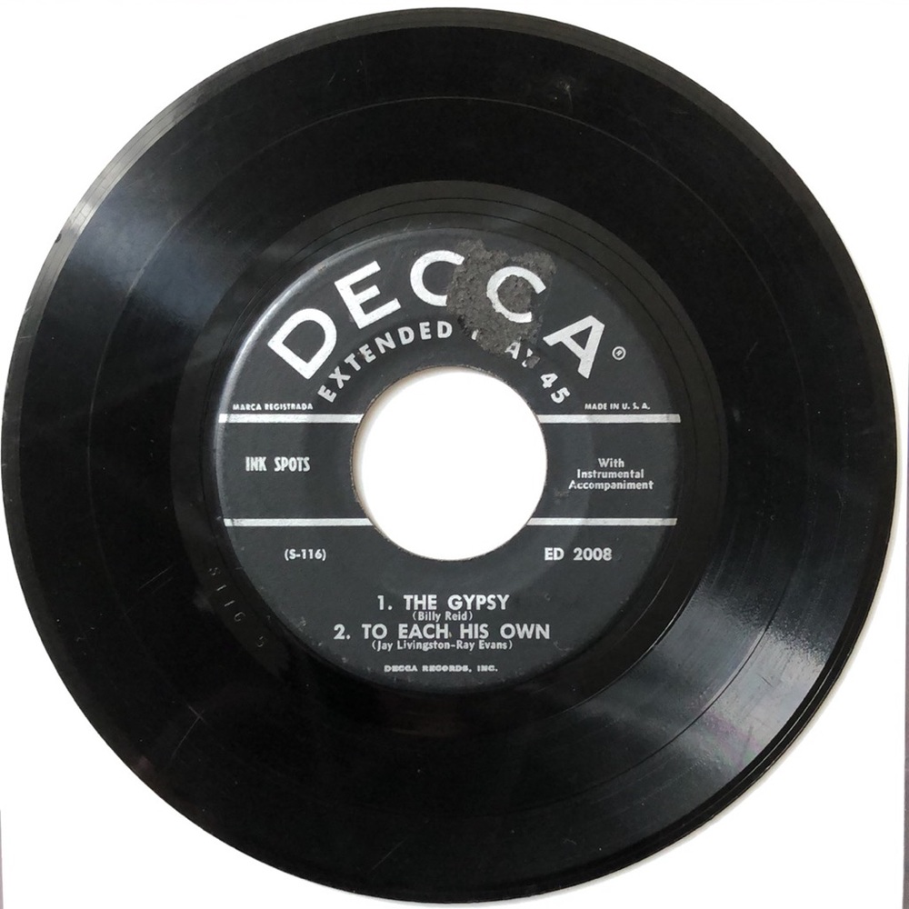 Ink Spots Vinyl 45 Record '53